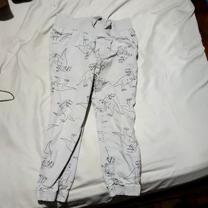 Boys Dinosaur Grey Pants